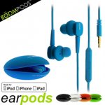 BOOMPODS earpods MFI apple認證三鍵線控耳機 附捲線收納盒